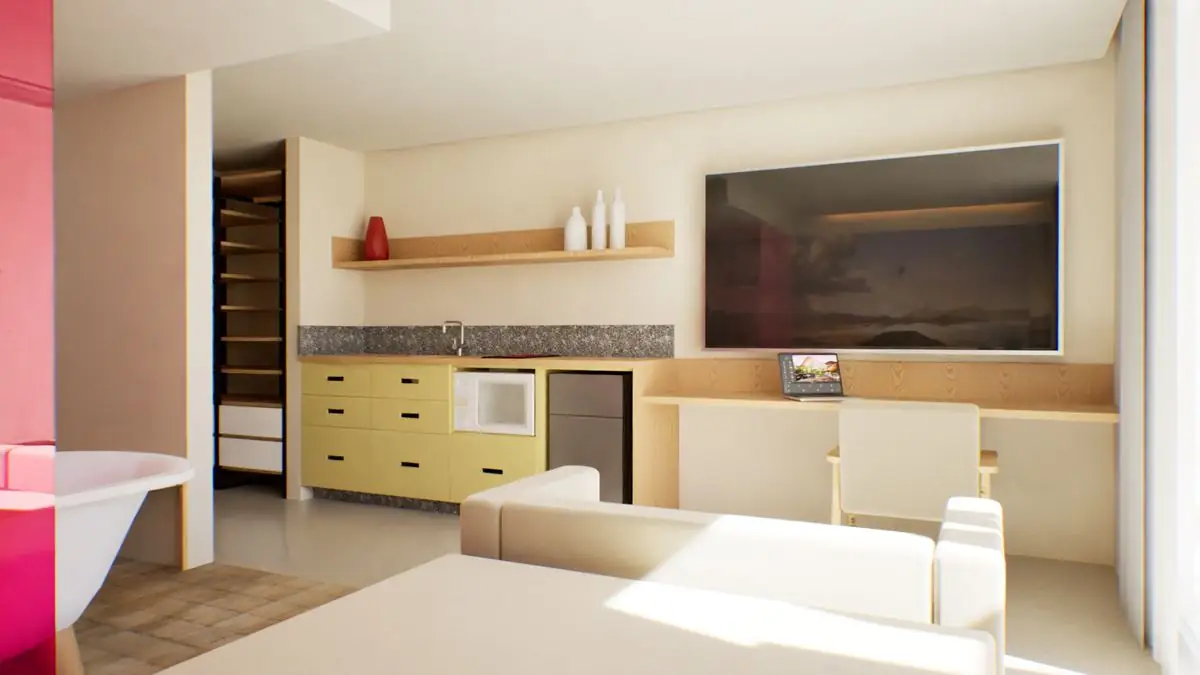 Smart Studio 30m² — Habitación tipo Casa MÍO